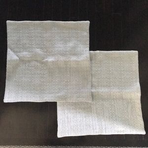Bedding - NEW light blue euro shams set of 2 Bedding - NEW light blue euro shams set of 2